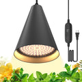 Hanging Grow Lights Full Spectrum 25W LED Bulb - Timer Included