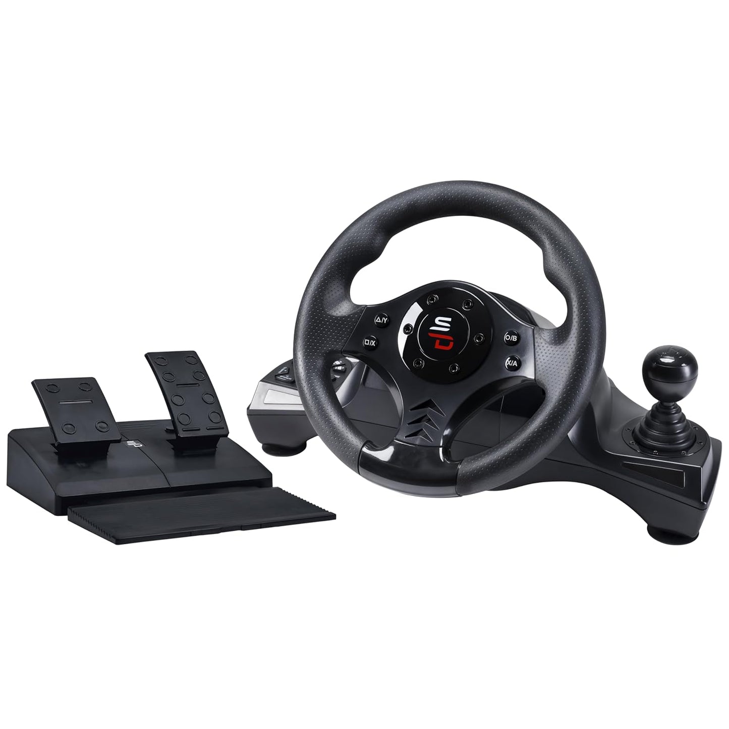 SUBSONIC Superdrive GS750 Racing Steering Wheel with Pedals