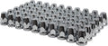 ABS Chrome Plastic 33mm Thread-on Lug Nut Covers for Semi Trucks