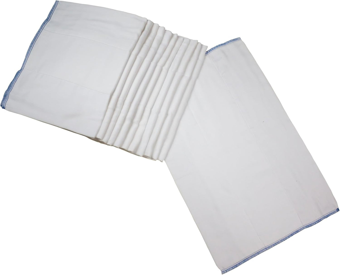 OsoCozy Prefold Cloth Diapers - Soft, Absorbent, Durable Cotton