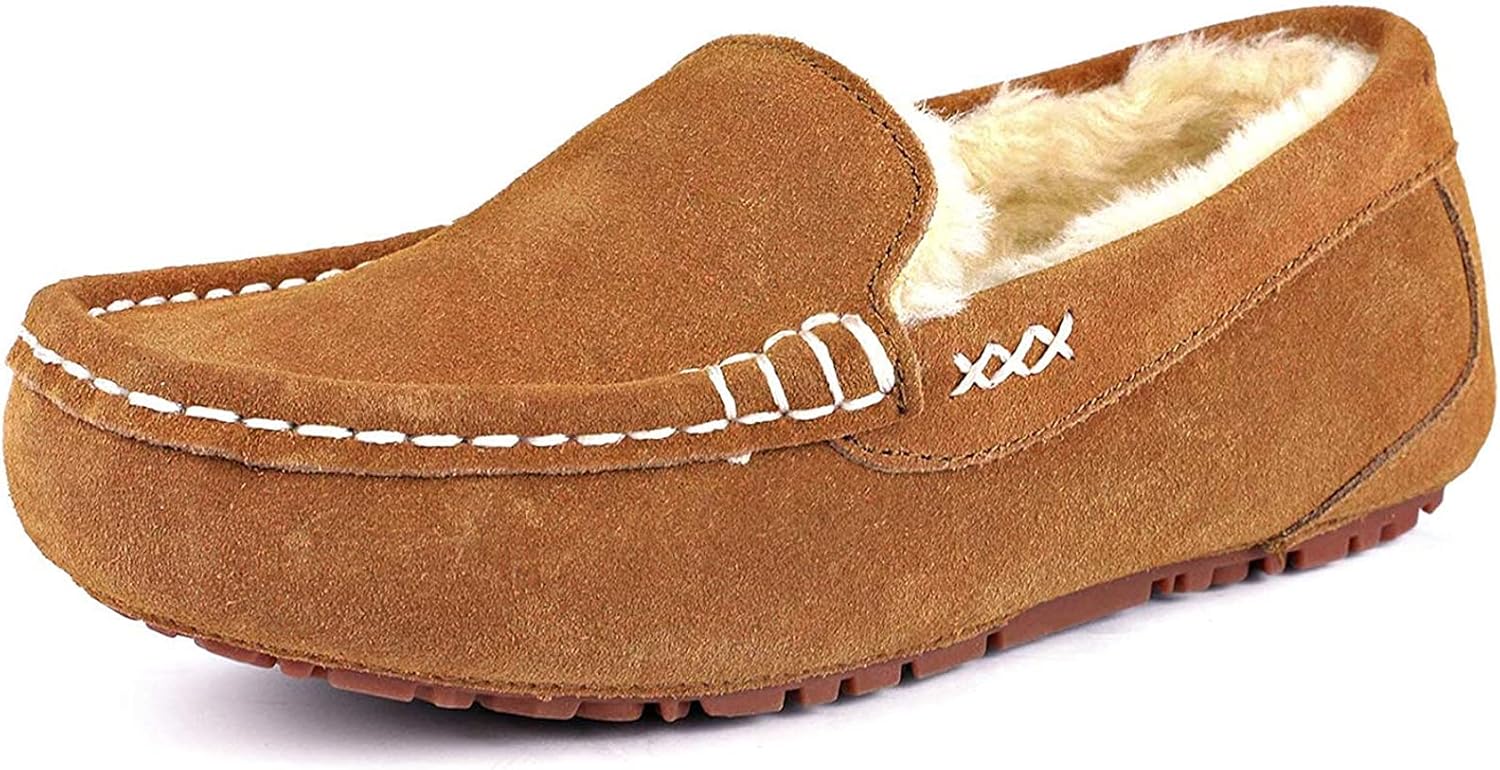 DREAM PAIRS Women's Cozy Faux Fur Slippers for Indoor Use