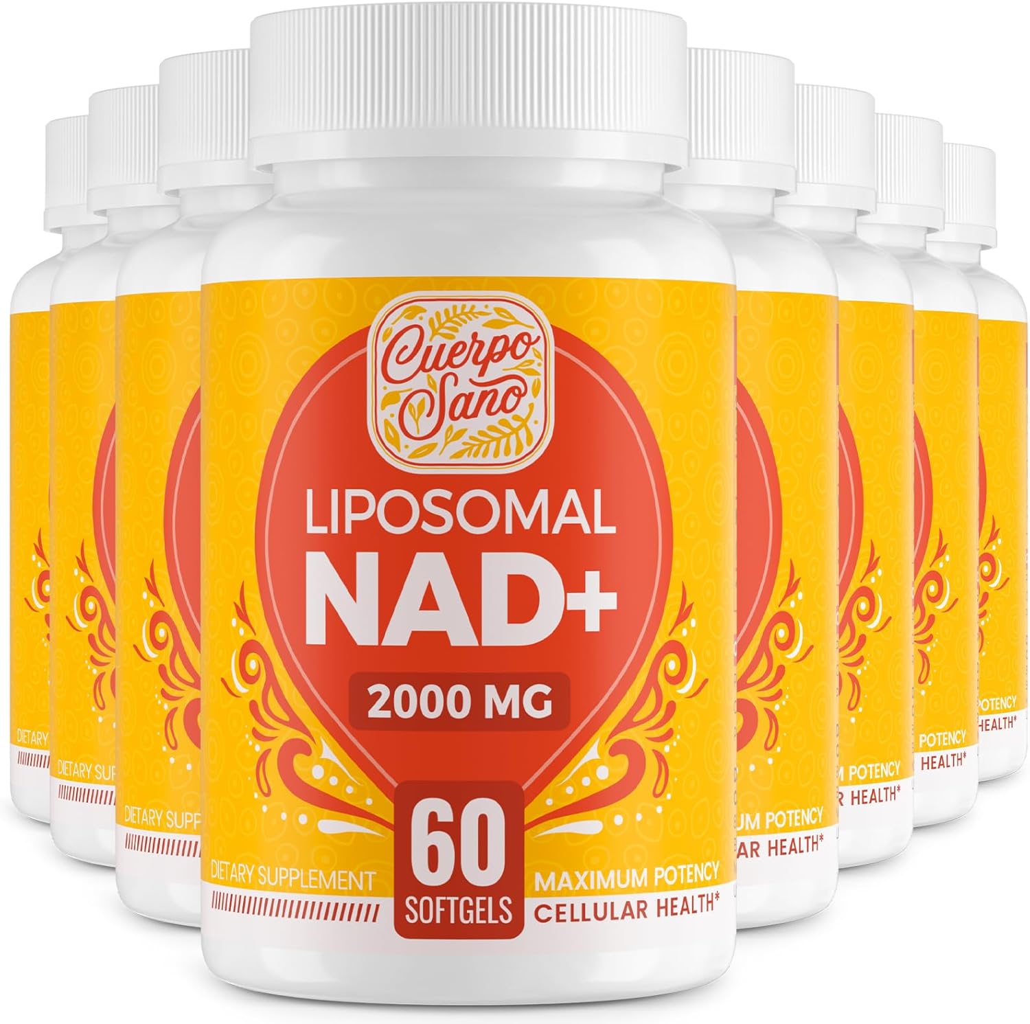 2000 MG NAD Supplement for Cellular Energy and Aging Defense