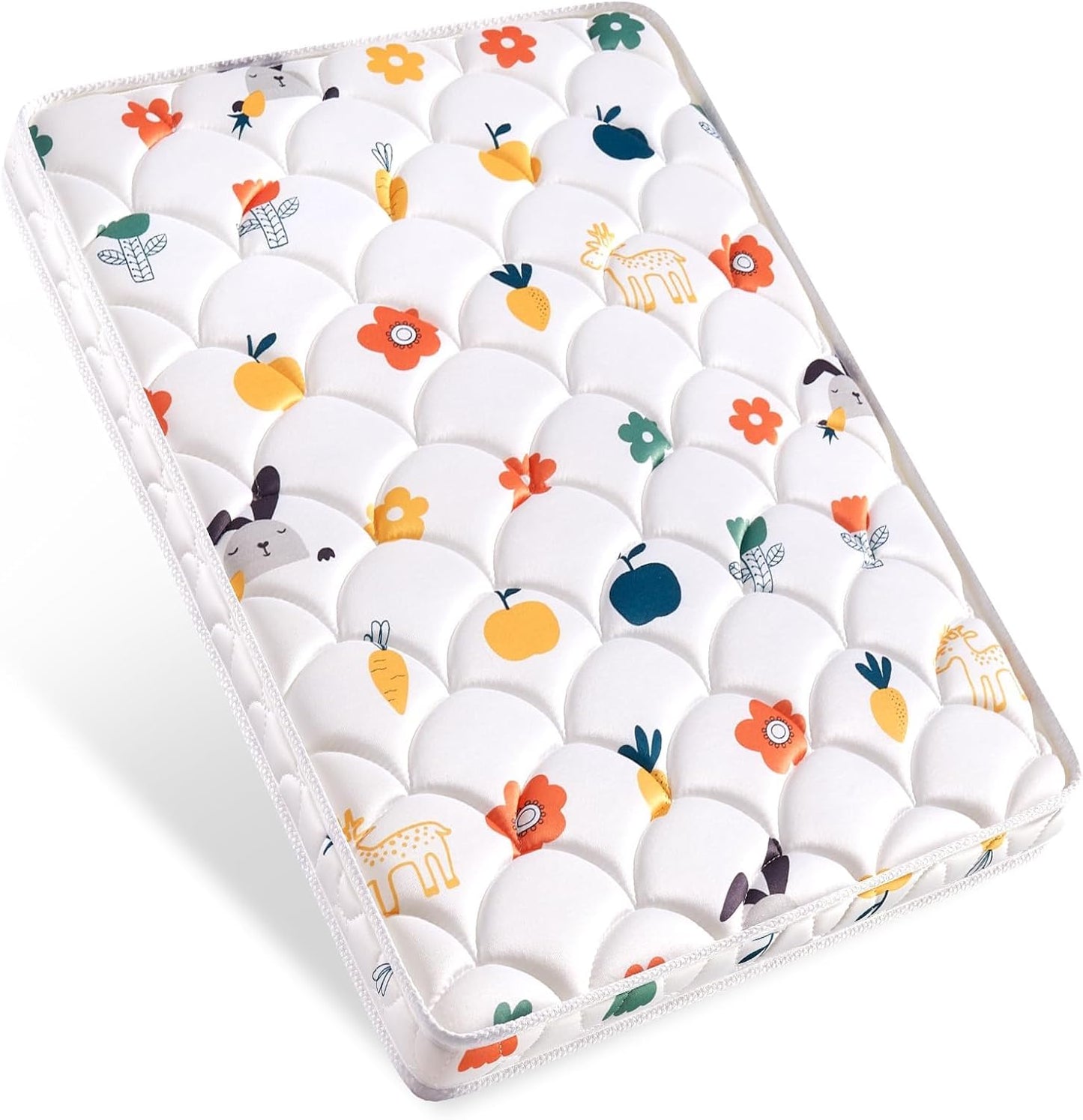 Premium Microfiber Pack and Play Mattress - Firm Support