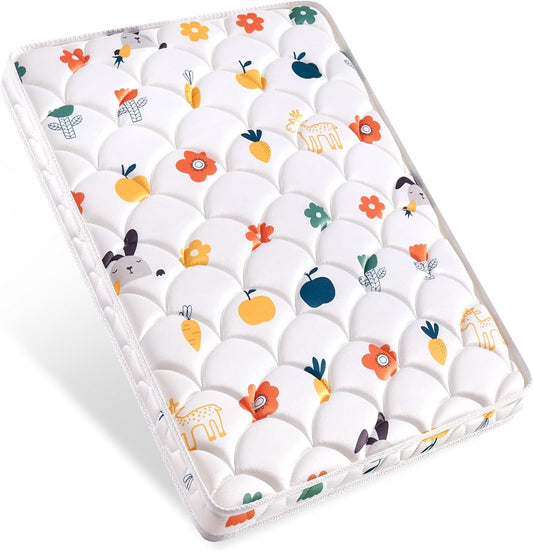 Premium Microfiber Pack and Play Mattress - Firm Support