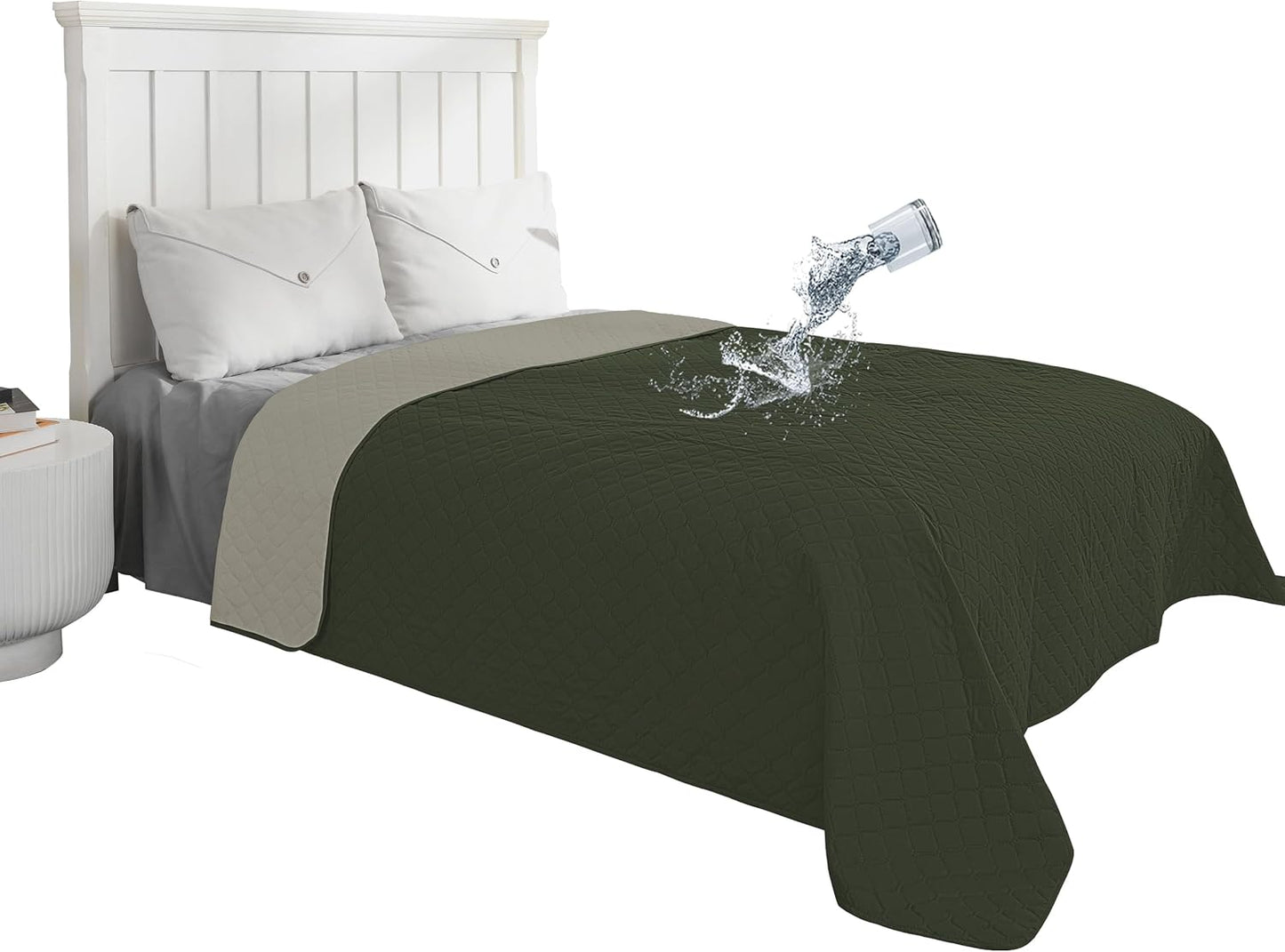 Easy-Going 100% Waterproof Dog Bed Cover for Pets and Kids