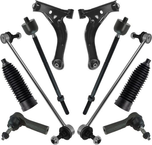 TRQ Front Steering & Suspension Kit for 2009-2012 Ford Escape