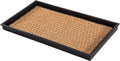 Coir Insert Boot Tray for 2 Pairs - Tan Coir, 24.5 in Wide