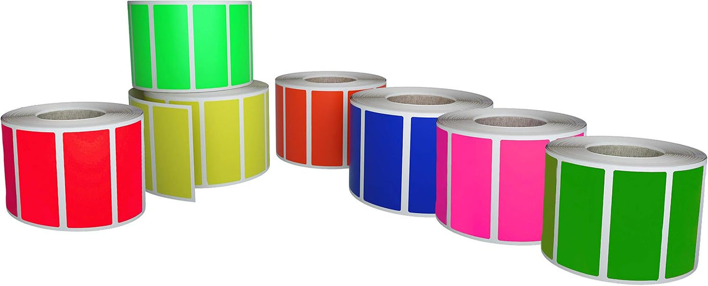Rectangular Color Coding Sticker Roll for Organizing Needs