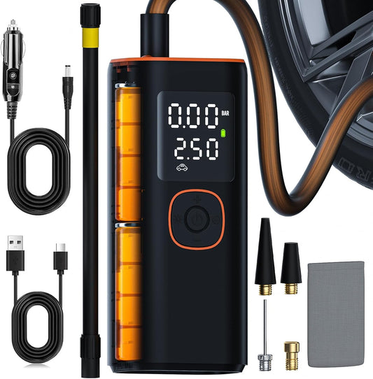 Portable 12V Tire Inflator - Inflate Anywhere!
