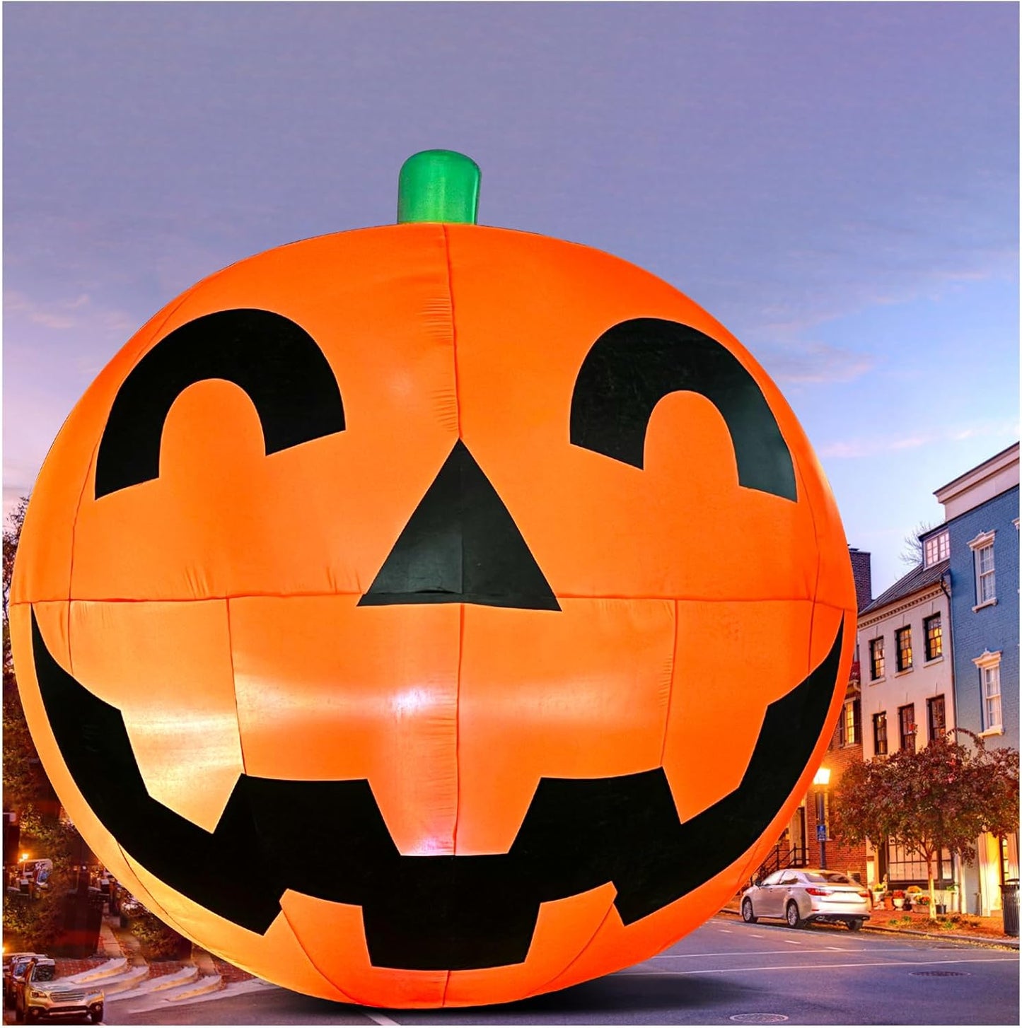 Giant 11.2Ft Halloween Inflatables Pumpkin for Spooky Decor