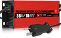 Fast Charge Golf Cart Battery Charger - For Club Car, EZGO, Yamaha - 900W Power