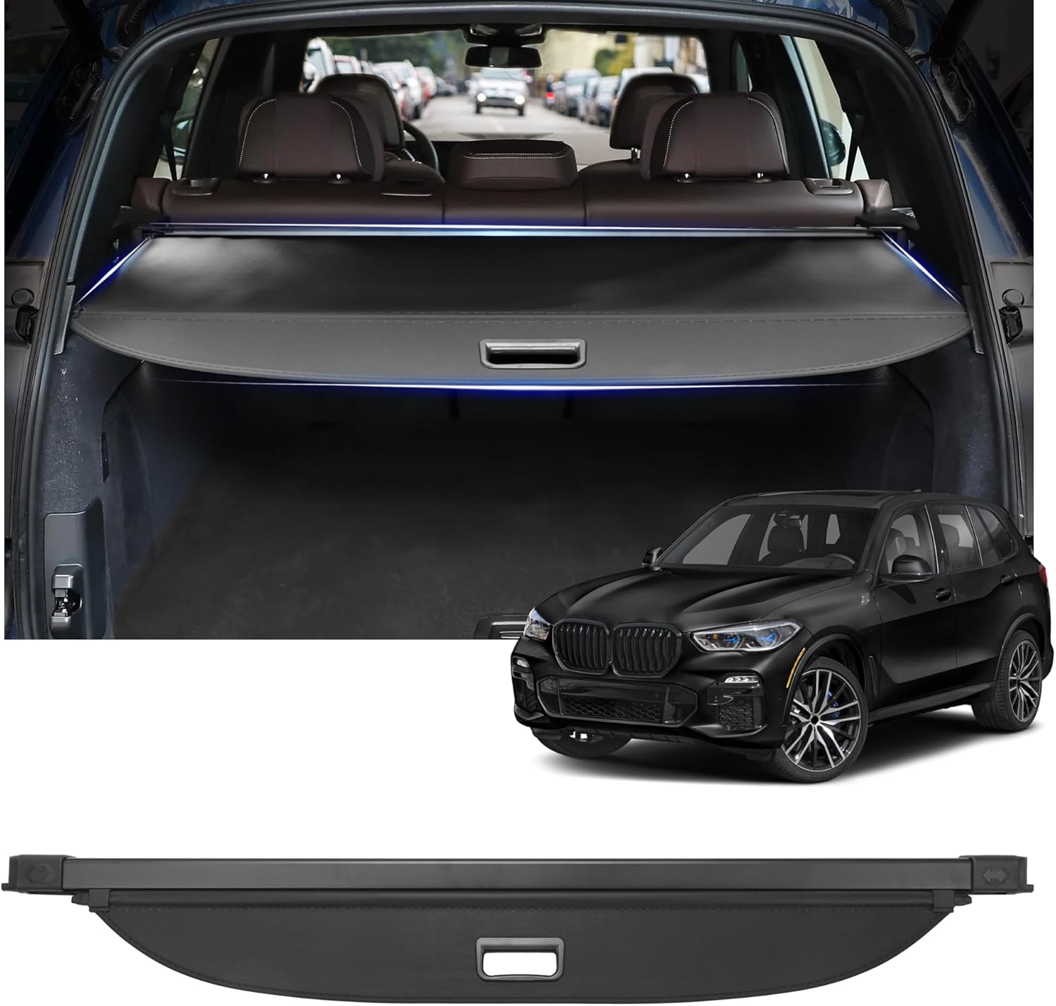 Cargo Cover for BMW X5 2019-2024 - Luggage Security Shield