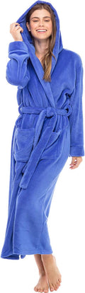 Hooded Fleece Robe for Women - Soft and Comfortable Loungewear