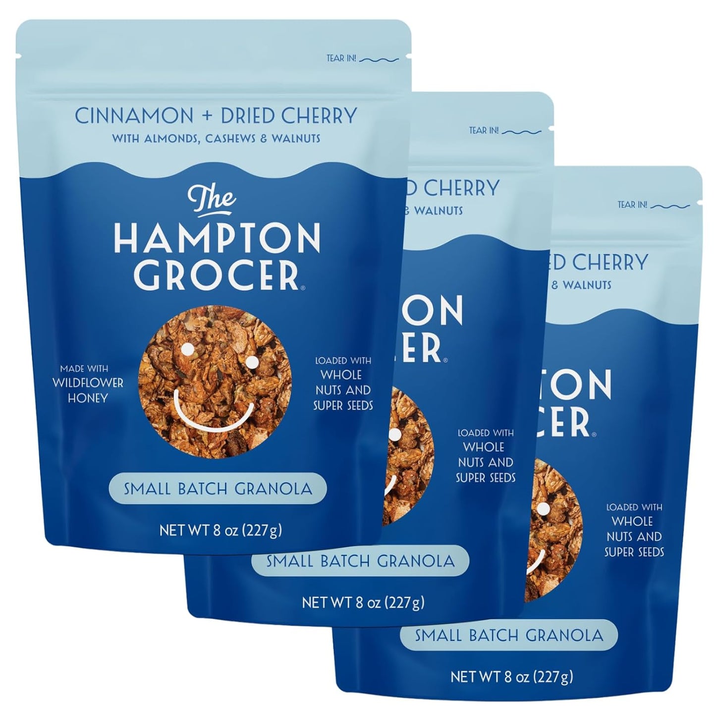 Dried Cherry & Cinnamon Granola - Gluten-Free, Nut-Packed Snack