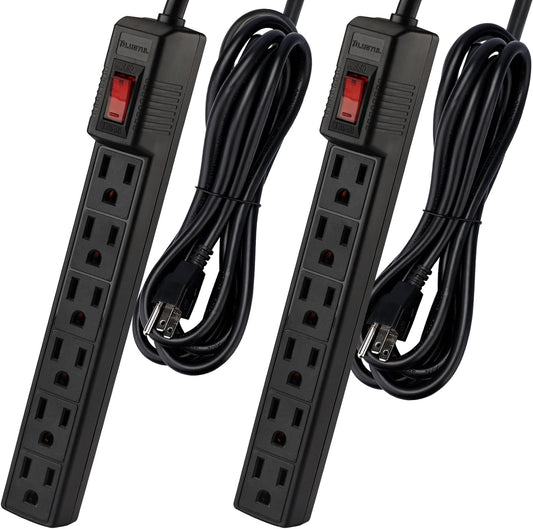 PLUGTUL 25FT Surge Protector - Ultimate Power Defense!