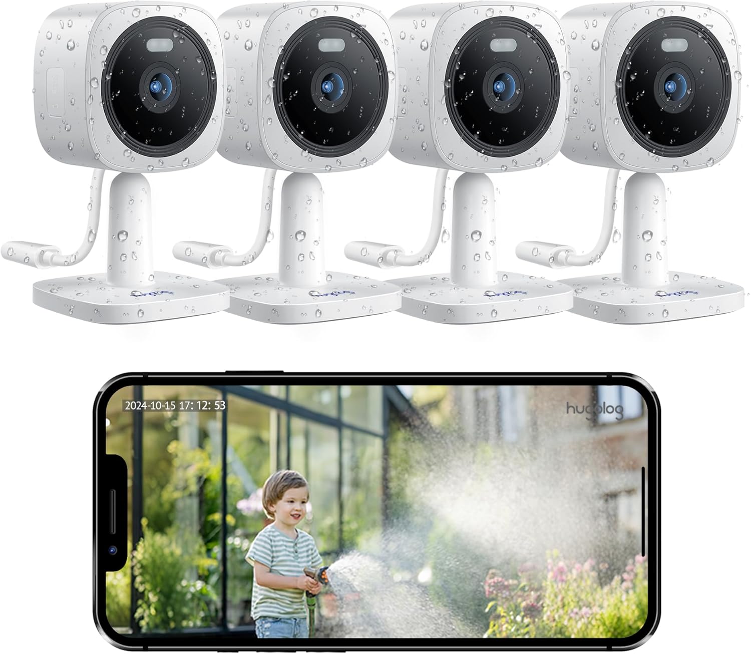Hugolog 5MP Color Night Vision Home Camera