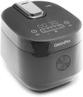 GreenPan Carb Reducing Electric Rice Cooker - Healthier 4-Cup Capacity