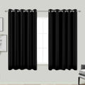 KOUFALL 72x54 in Curtains - 2 Panels Blackout Insulated Room Darkening