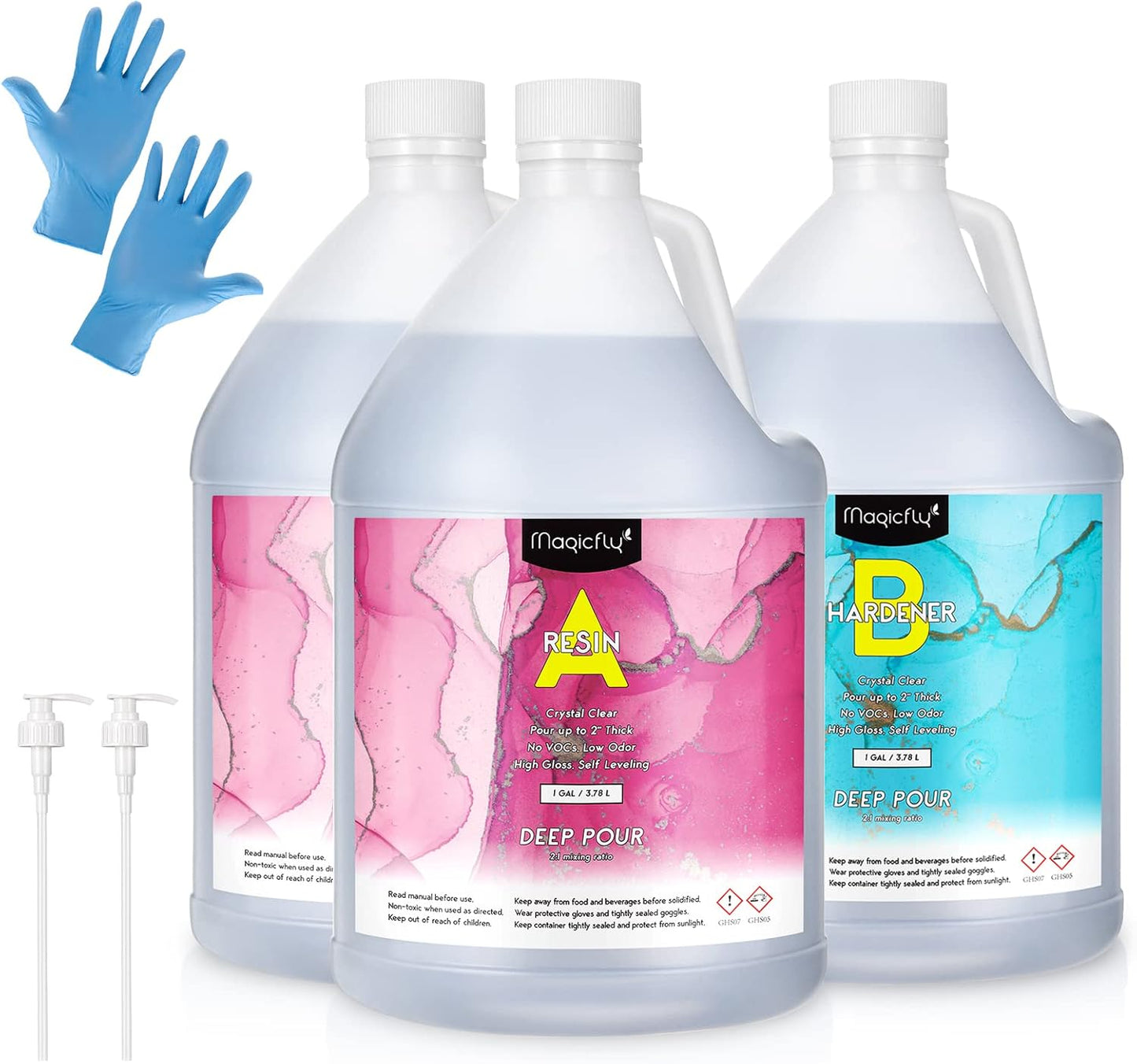 Magicfly Deep Pour Epoxy Resin Kit for Stunning Art Projects