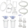 Maymom Pump Parts Compatible with Ameda Purely Yours - Replacement Kit