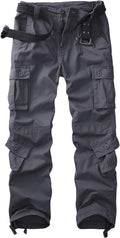 Cargo Pants Women Baggy Camo Tactical Pants - 9 Pockets, Stretchy