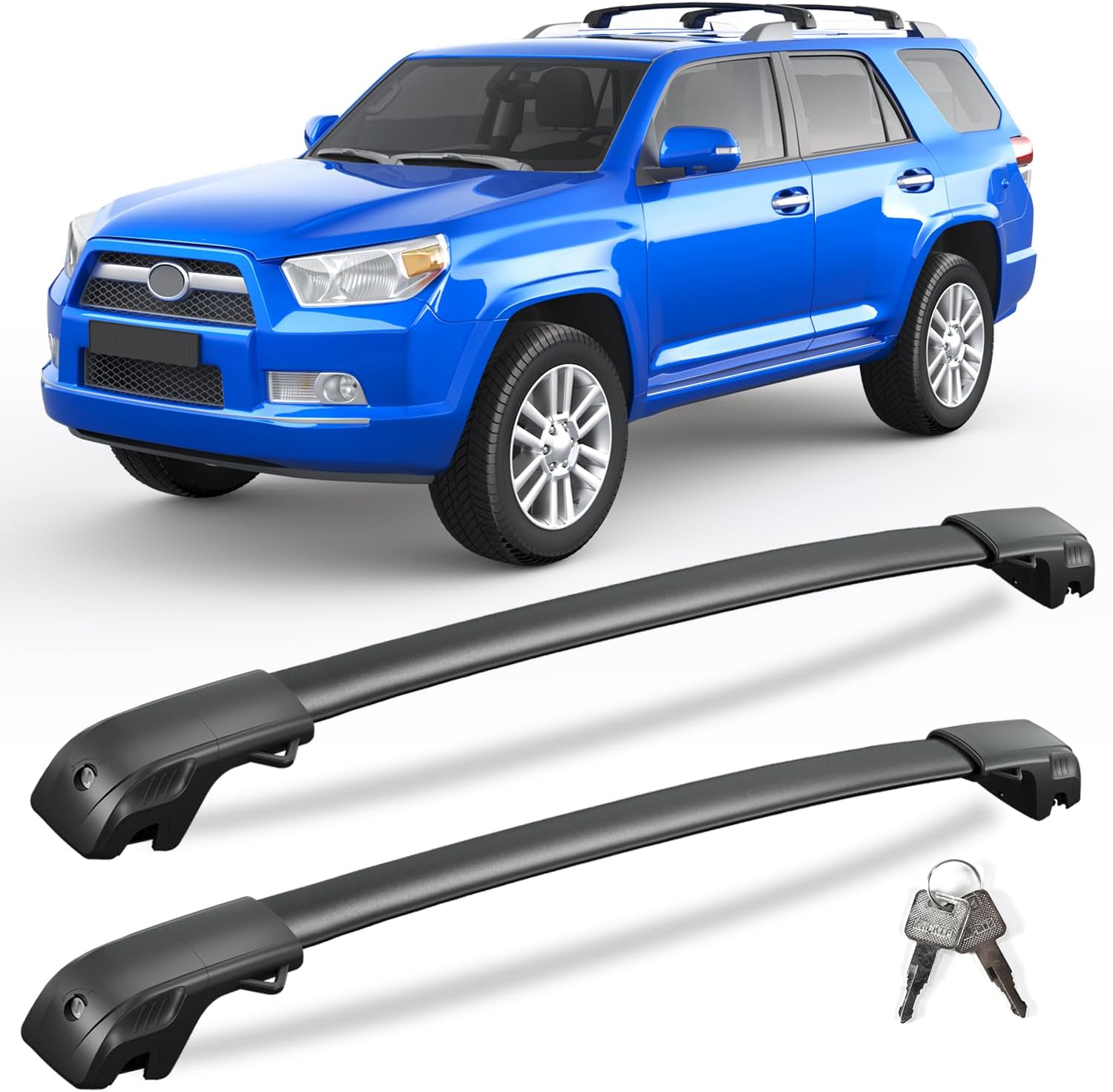 KINGGERI Lockable Roof Rack Cross Bars for Toyota 4runner 2010-2024