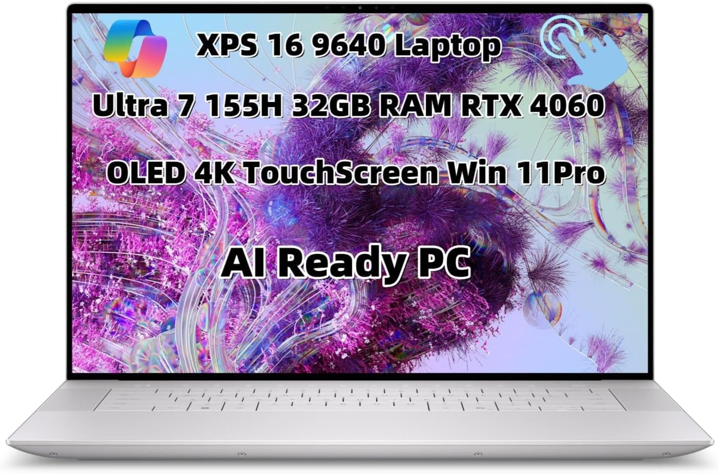 New XPS 16 9640 Powerful AI Laptop with 16.3 inch OLED Display