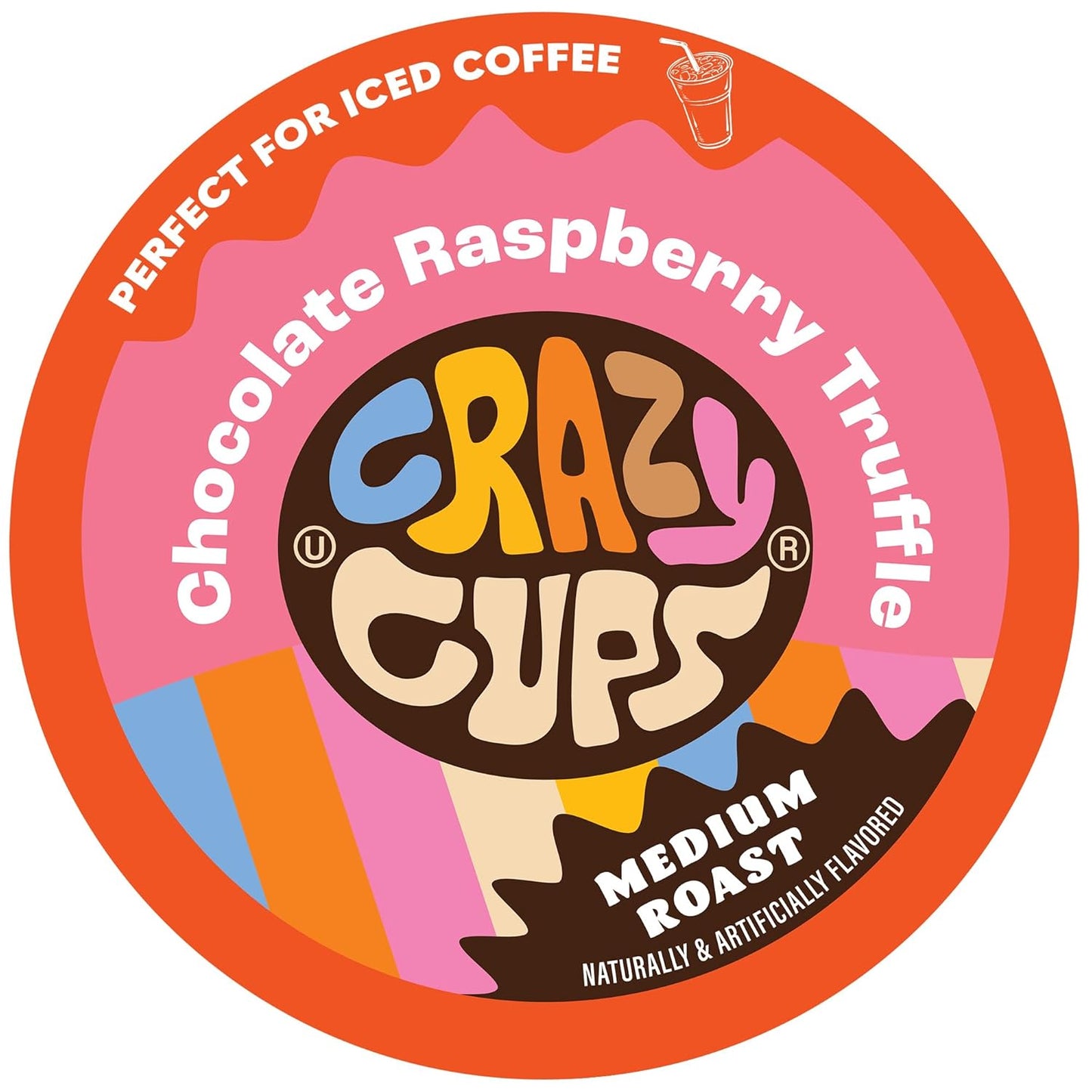 Crazy Cups Chocolate Raspberry Truffle Coffee Pods for Keurig