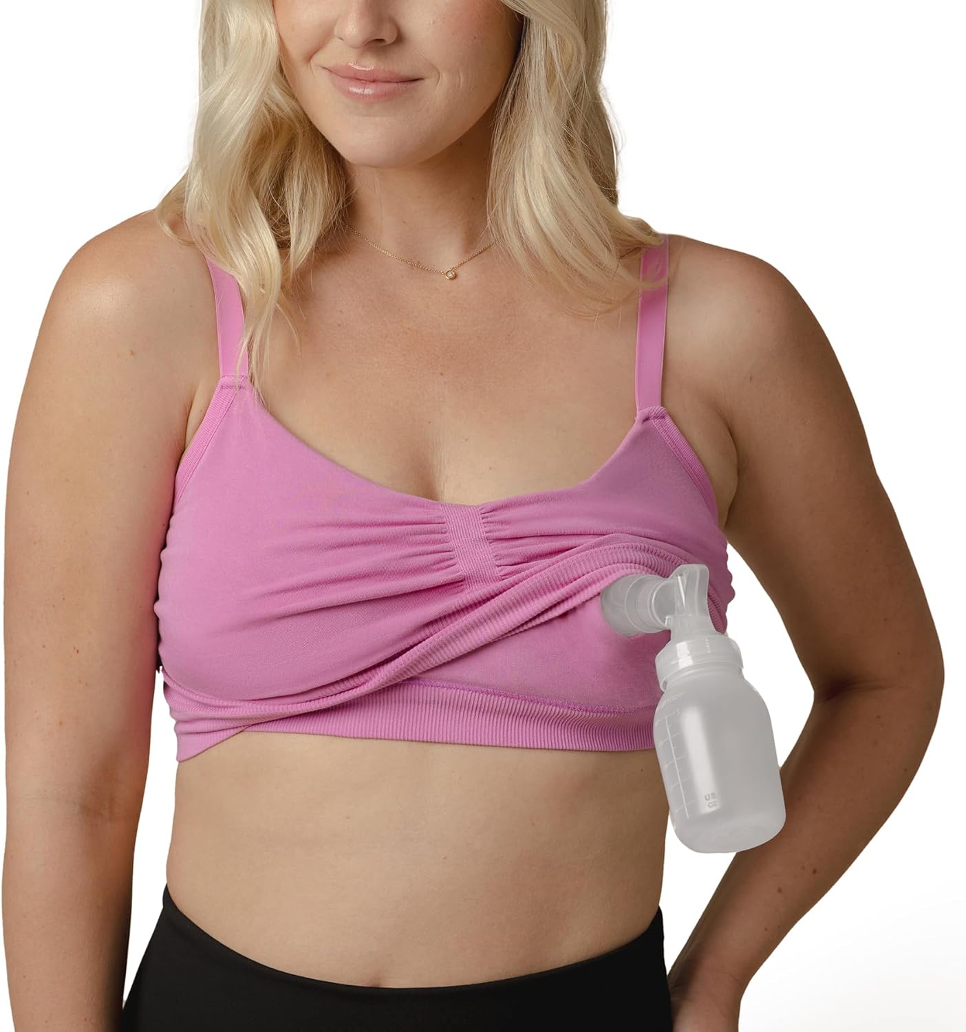 Sublime Sleep Pumping Bra for Nursing & Pumping Moms Comfort