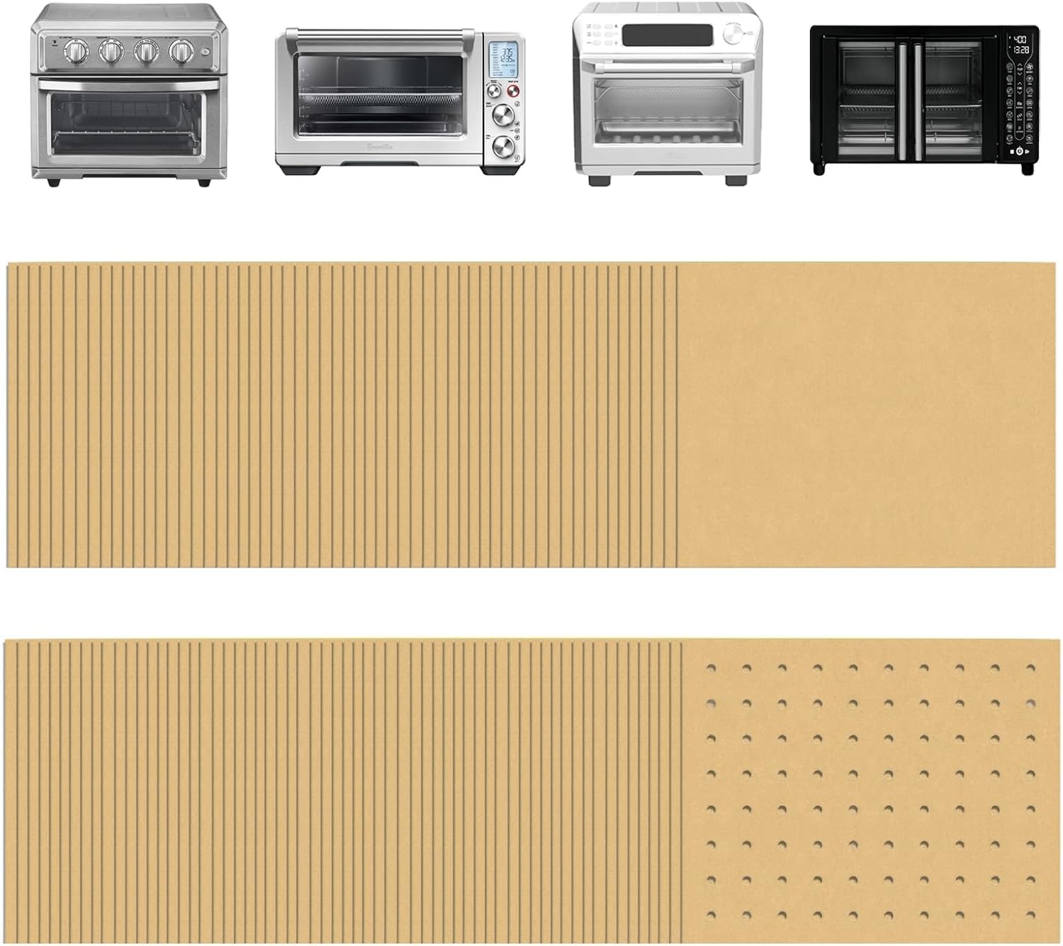 170-Pcs Disposable Parchment Combo for Various Brands