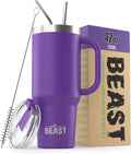 Beast 42 oz Tumbler Stainless Steel Vacuum Insulated - Deep Purple
