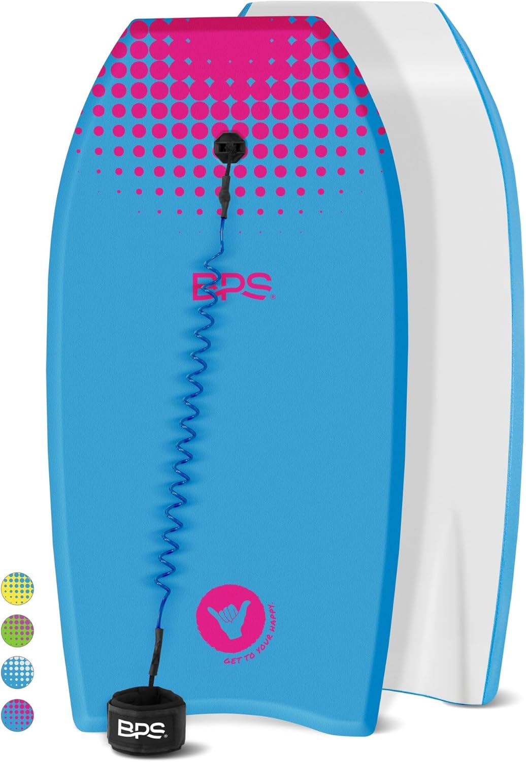 BPS Shaka Body Board for All Wave Conditions - Lightweight Fun