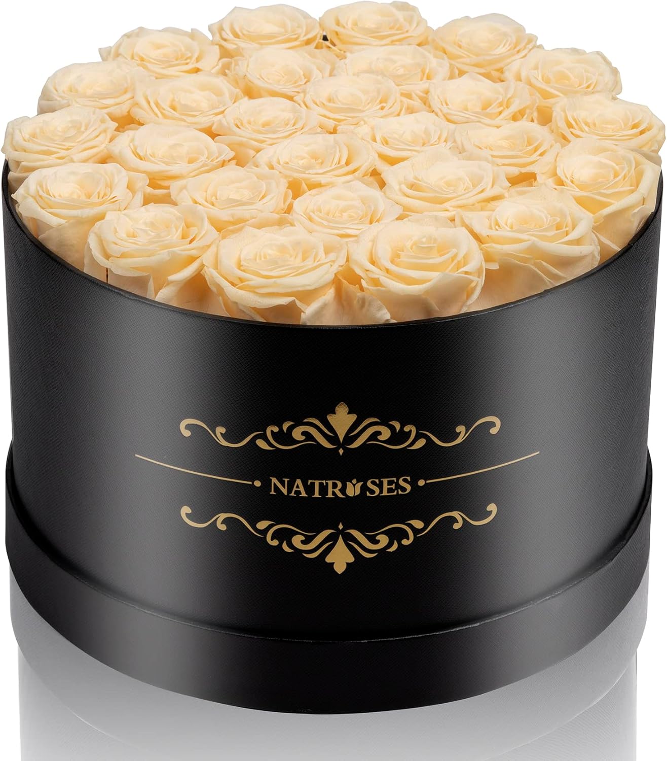 27 Piece Forever Preserved Roses in a Box for Romantic Gifts