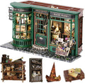 Lannso DIY Dollhouse Miniature Kit - Magic Wand Shop Doll House Kit