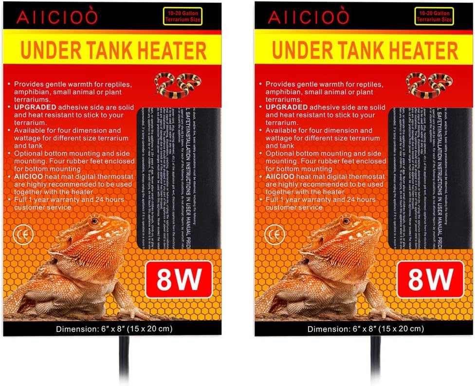 Hermit Crab Heater 2-Pack 8W Heat Mat
