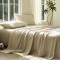 DOZ Sheet Set 100% Viscose from Bamboo - Cooling, Buttery Soft (Full)
