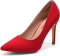 DREAM PAIRS Women's Closed Toe High Heels Pointed Toe - Elegant 4in