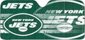 NFL Windshield Sun Shade 59 x 29.5 in - Team Colors Sun Shield