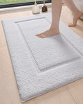 DEXI Bathroom Rug 43x24 in - Soft, Absorbent Non Slip Bath Mat