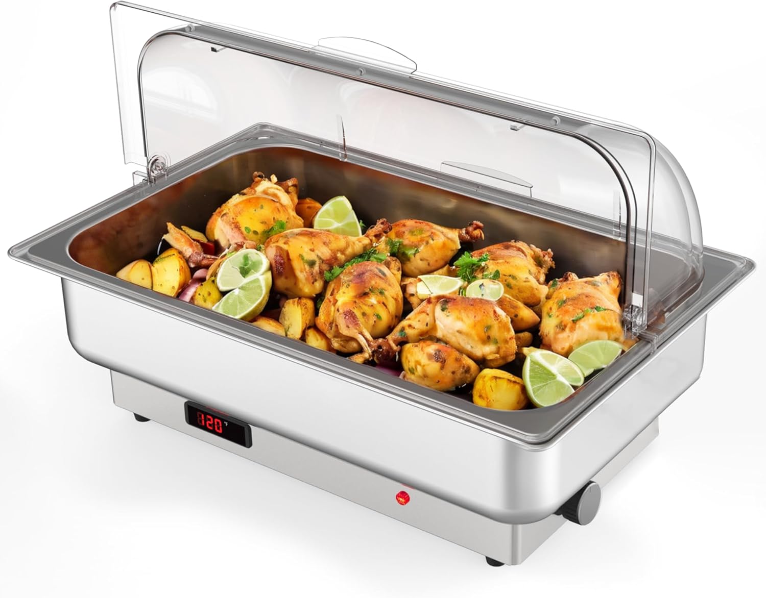 Takywep Rectangular Chafing Dish Electric Buffet Set
