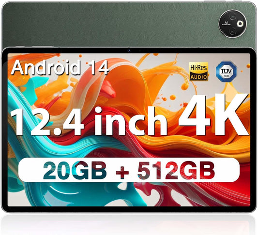 DOOGEE T30 MAX 12.4 inch Tablet with 20GB RAM and 512GB Storage