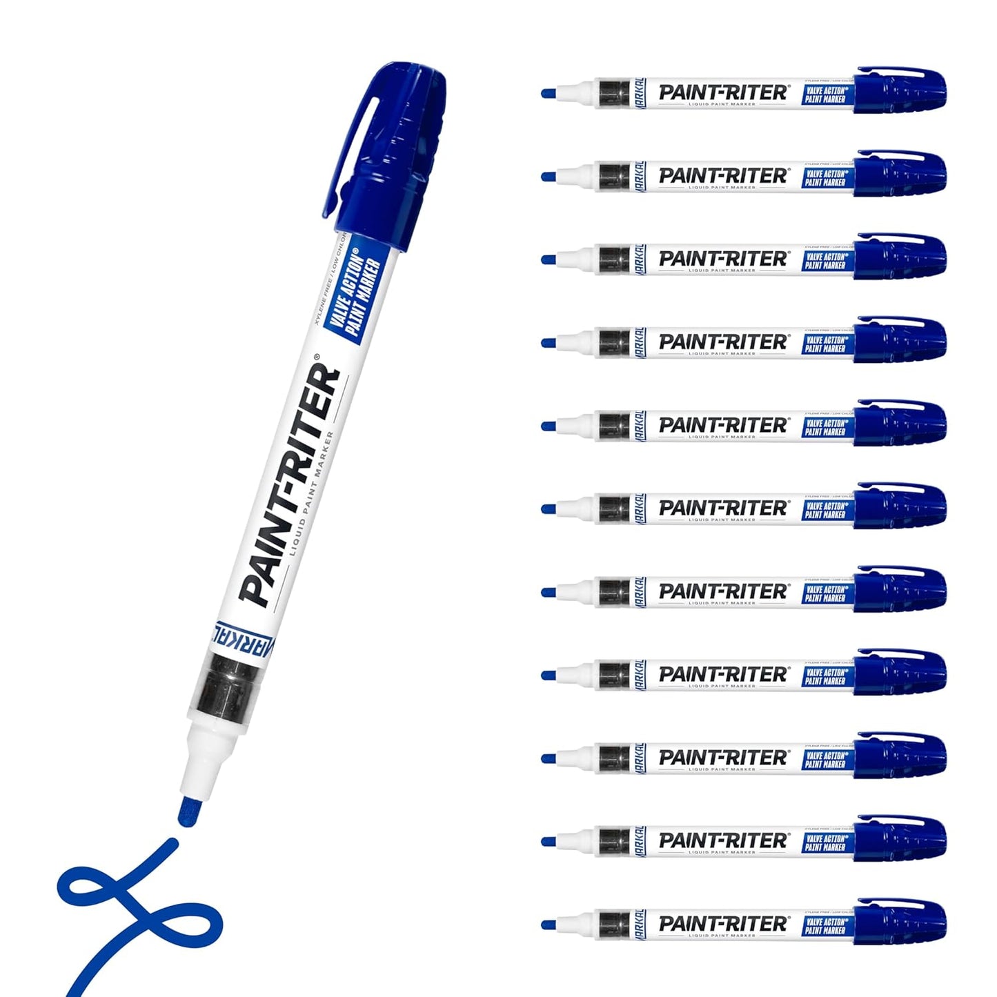 Markal Paint-Riter+ Valve Action Marker for Bold Marking Needs
