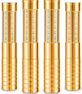 Gold White Light Bottle Service LED Strobe Batons - 4 Pack