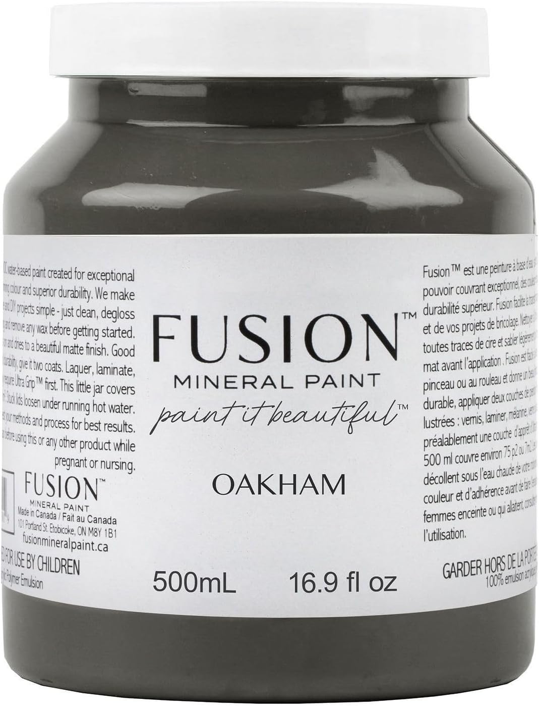 Fusion Mineral Paint 500 ml Oakham - All In One Easy Application