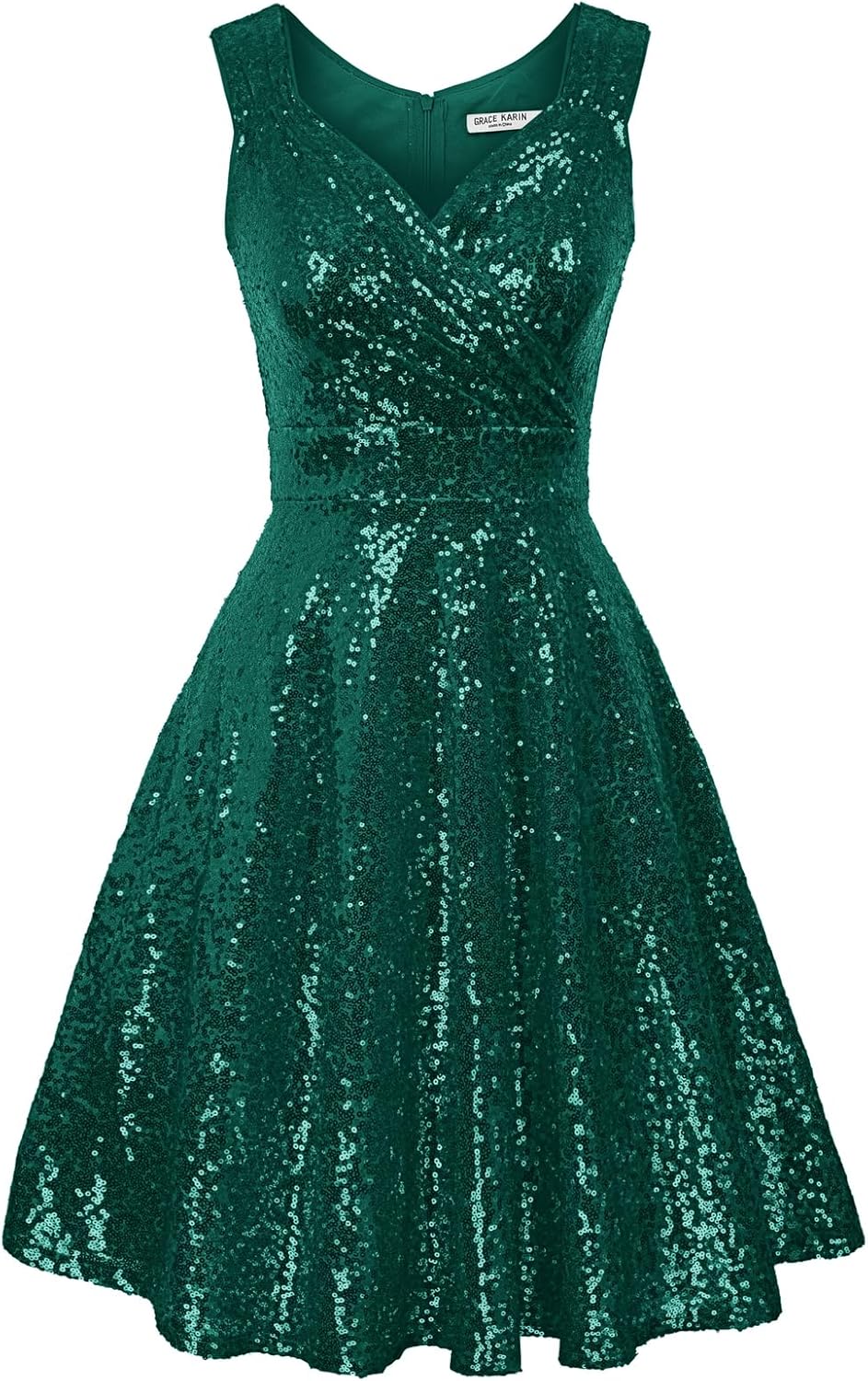 GRACE KARIN Women's Sequin Dresses for Sparkly Evening Parties