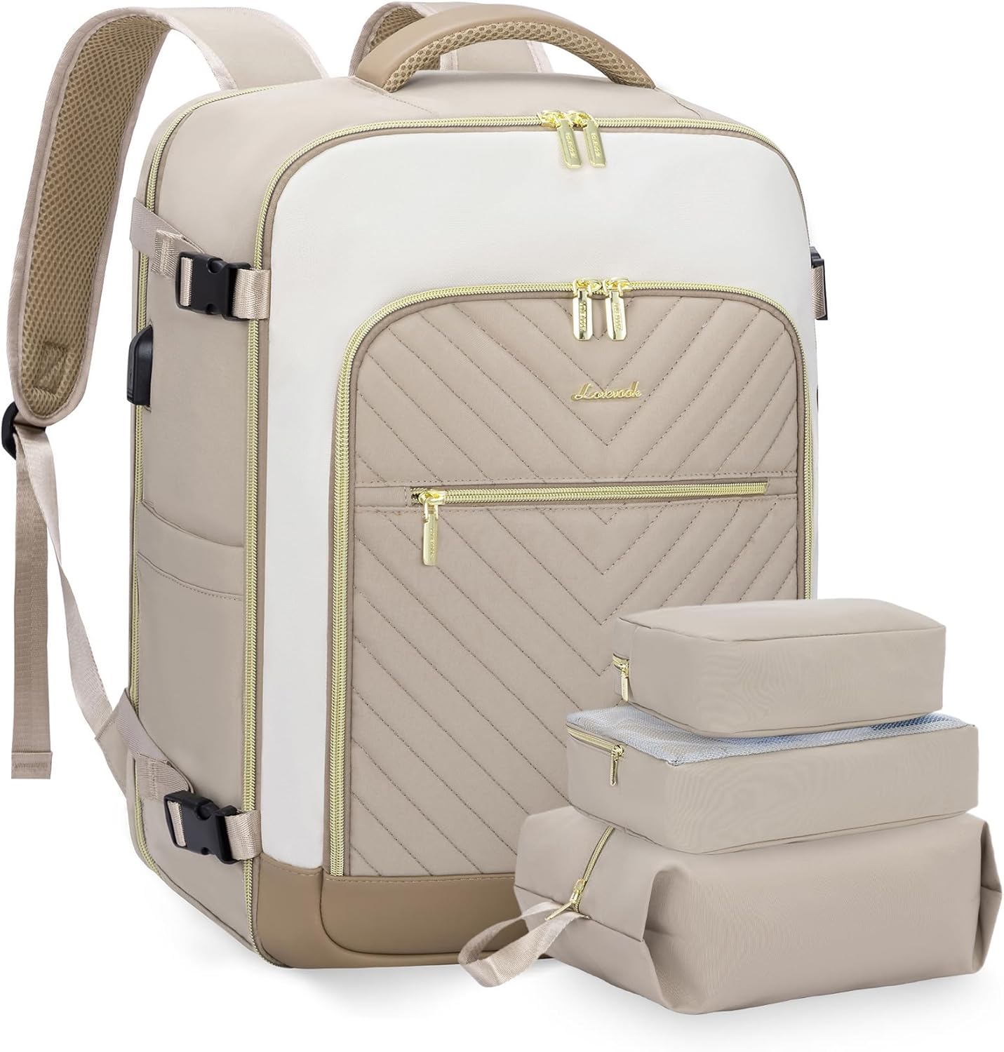 LOVEVOOK Large Travel Backpack for Women with 50L Capacity