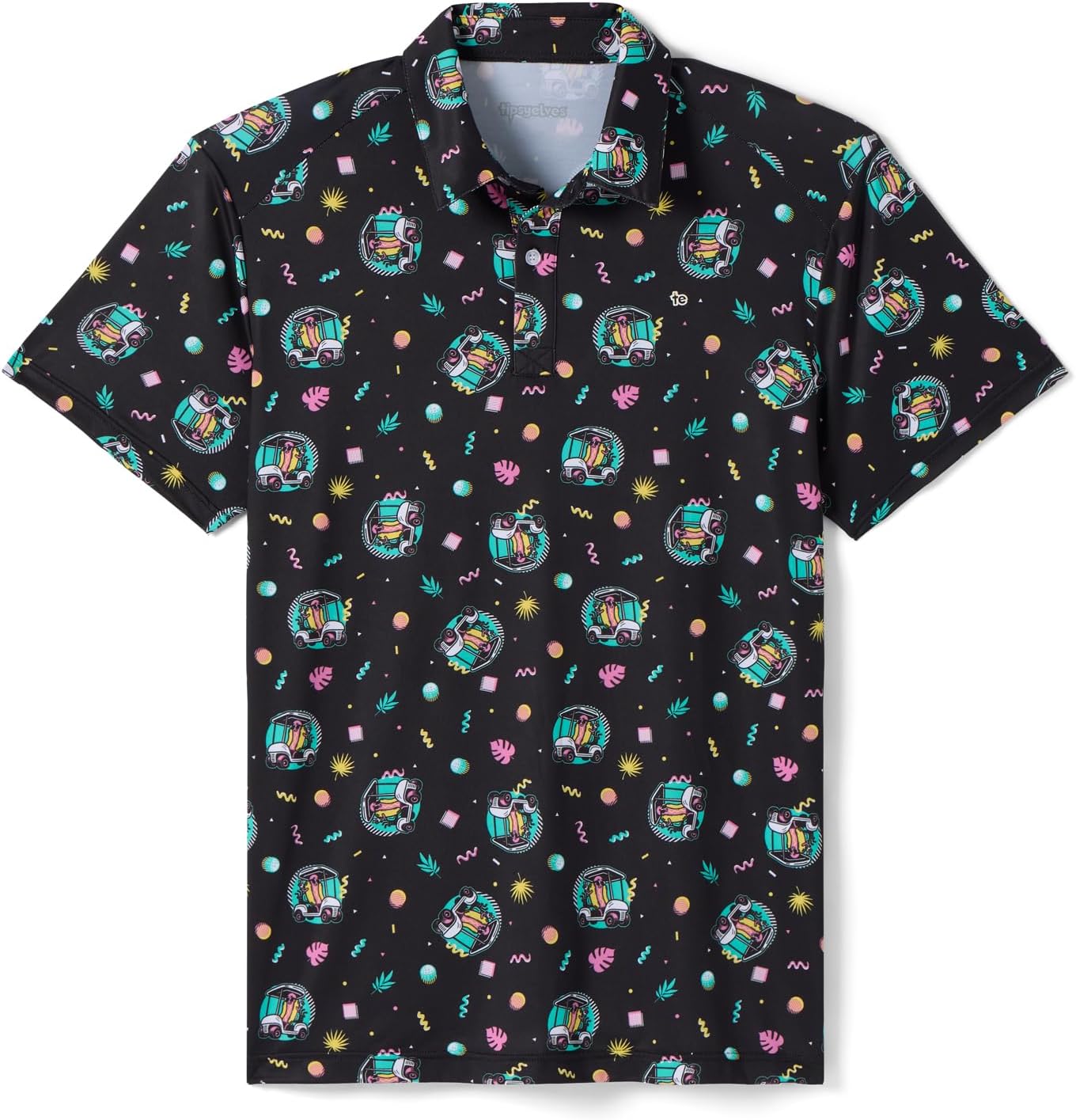 Tipsy Elves Athletic Fit Polo for Men - Ultimate Comfort & Style