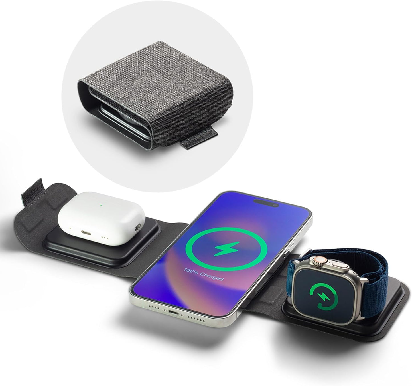 Mophie 3-in-1 Travel Charger: Ultimate Wireless Charging Hub