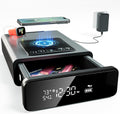 Biometric Discreet Gun Safe with Wireless Charging - Fast Fingerprint