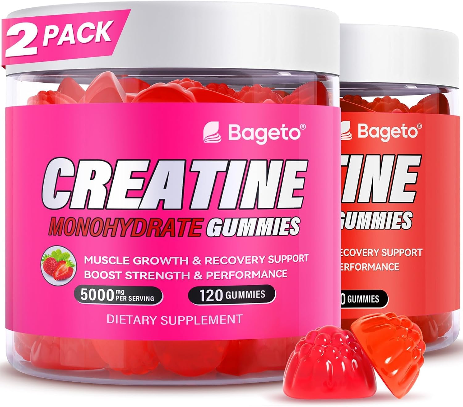 Creatine Monohydrate Gummies for Muscle Strength and Recovery